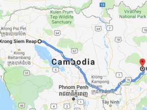 Siem Reap to Sen Monorom