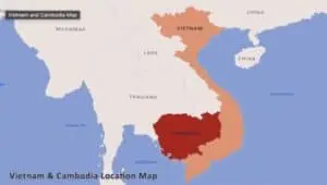 Vietnam to Cambodia